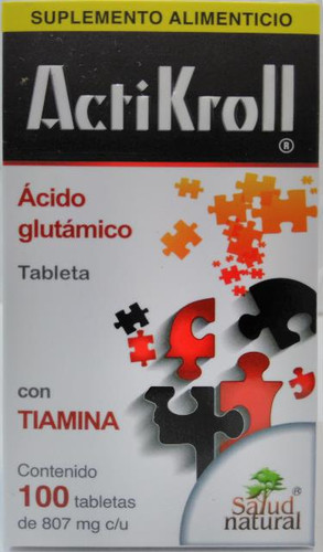 ACTIKROLL 800MG 100 TAB SALUD NATURAL