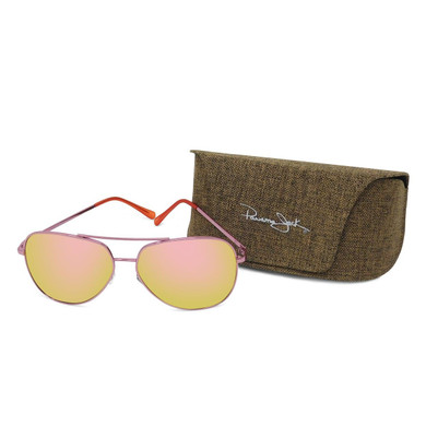 Premium Polarized Rose Gold Aviator Sunglasses
