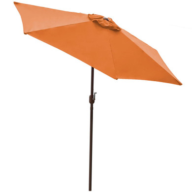 Orange 9 ft Aluminum Patio Umbrella Orange 9 ft Aluminum Patio Umbrella