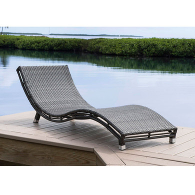 Graphite Curve Chaise Lounge