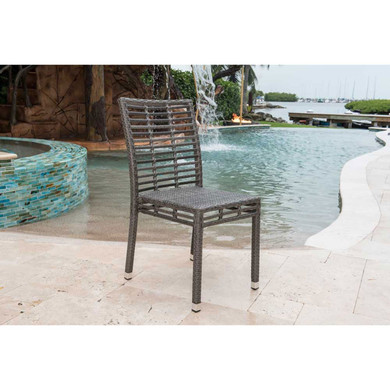 Graphite Stackable Side Chair