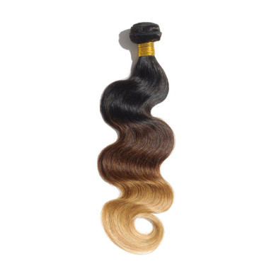 Boujie Peruvian 10A Grade 16" - 26" #1B/4/27 Ombre Body Wavy Bundles - 100% Human Virgin Hair
