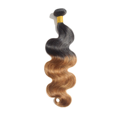 Boujie Peruvian 10A Grade 16" - 26" #1B/30 Ombre Body Wavy Bundles - 100% Human Virgin Hair