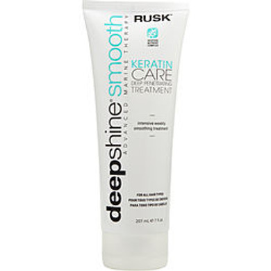 RUSK DEEPSHINE SMOOTH KERATIN CARE DEEP PENETRATING TREATMENT 7 OZ