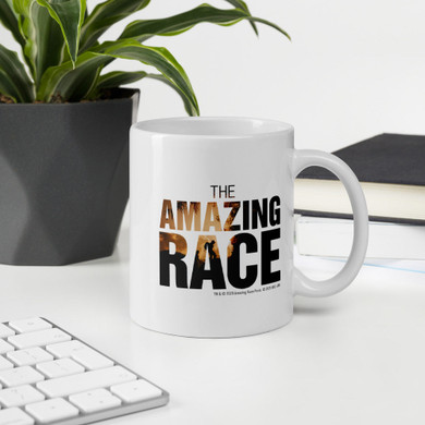 The Amazing Race One Million Miles White Mug