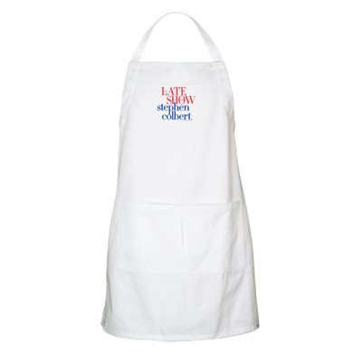 The Late Show with Stephen Colbert Logo Apron - With Pockets