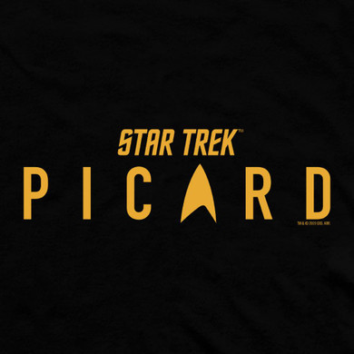 Star Trek: Picard Logo Adult Short Sleeve T-Shirt