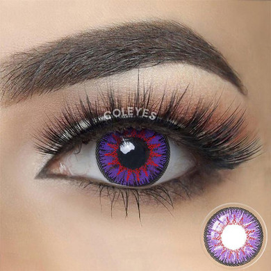 cosplay purple eyes (12 months) contact lenses