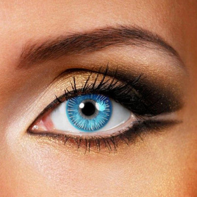 cosplay ice crystal blue (12 months) contact lenses