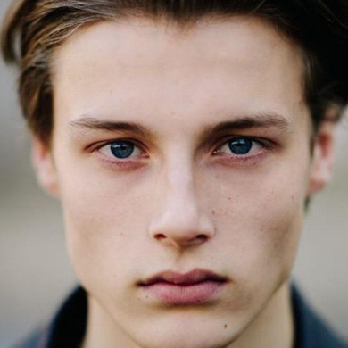 Men's black and blue eyes (12 months) contact lenses Men's black and blue eyes (12 months) contact lenses