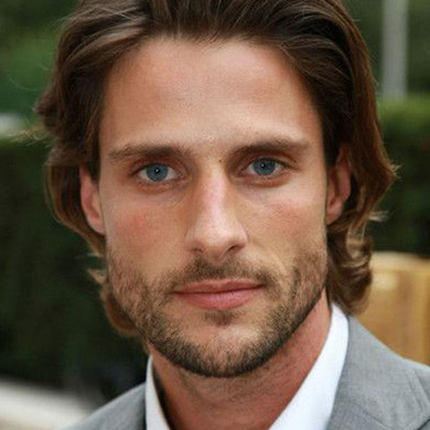 Men's Natural Deep Blue Eyes (12 Months) Contact Lenses