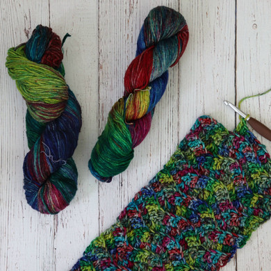 Headlands Crochet Scarf Pattern