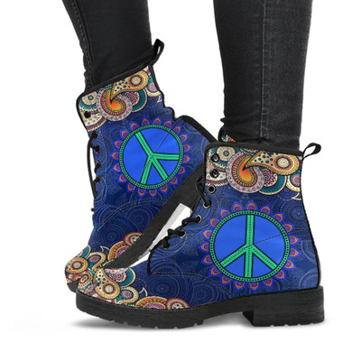 Paisley Peace Boots