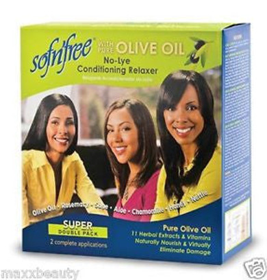 SOF N FREE OLIVE OIL RELAXER (2 PACK)