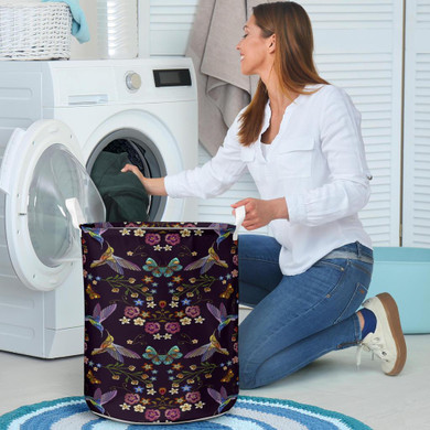 Hummingbird Laundry Basket