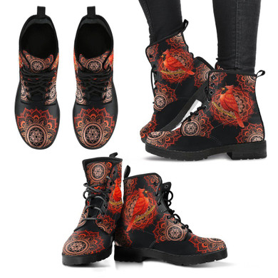 Cardinal Mandala Boots