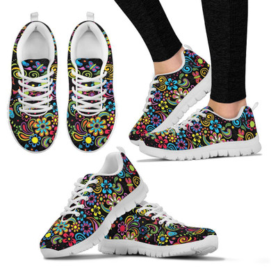 Hippie Flower Sneakers