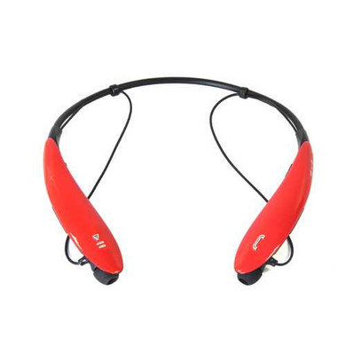 Bluetooth Wireless Headphones and Mic-red