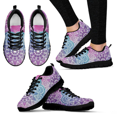 Faded Mandala Women's Sneakers