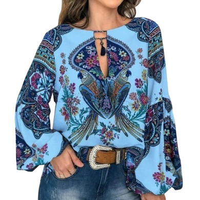 Women Blouse Floral Print