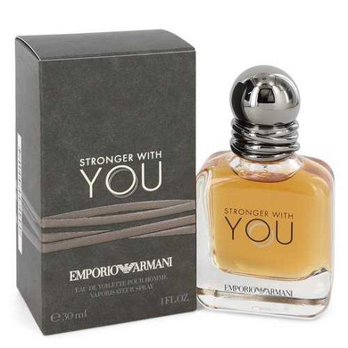 Stronger With You by Giorgio Armani Eau De Toilette Spray 1 oz (Men)
