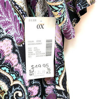 Catherine’s Paisley Top NWT