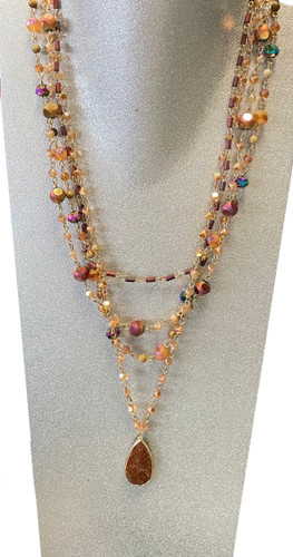 Sarina Beaded Necklace