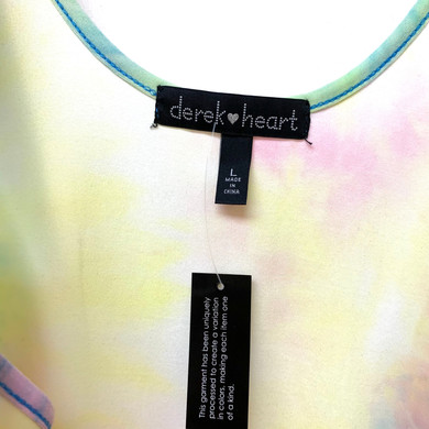 Derek Heart Tye Dye Dress