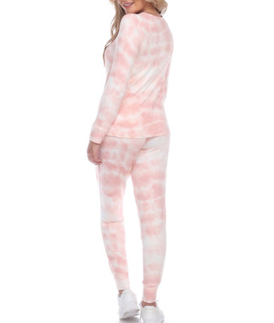 Tie-dye Lounge Set Pink