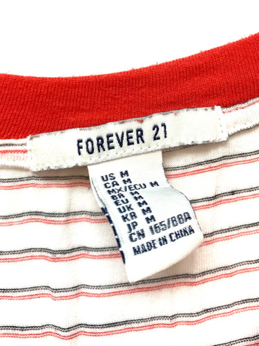 Forever 21 Striped T Shirt