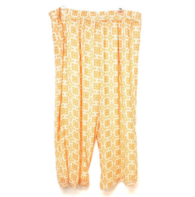 Cato Orange Paisley Pants