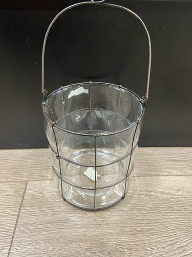 Glass Candle Holder
