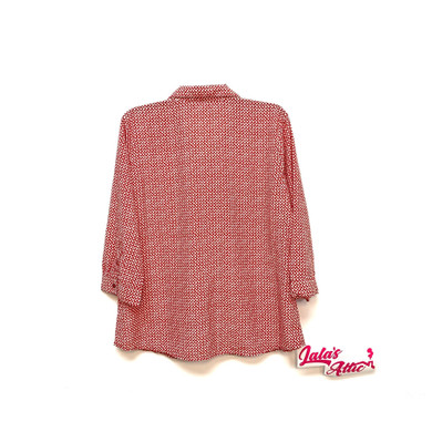 Liz Claiborne Polka Dot Blouse