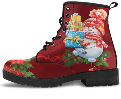 Holiday Snowman Boots