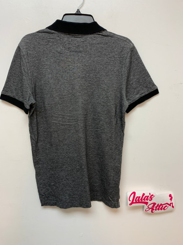 Express Pique Polo Grey