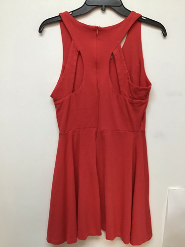 Design lab coral color sleeveless dress size large