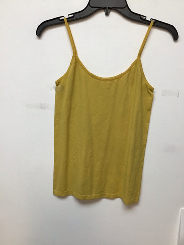 The Limited mustard spaghetti strap top size large