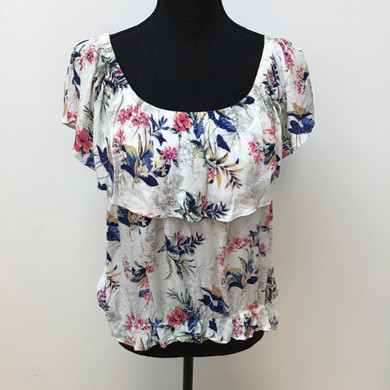 American Eagle floral print top XL