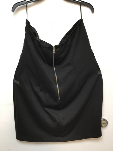 Forever 21 plus size black strapless dress size 3X