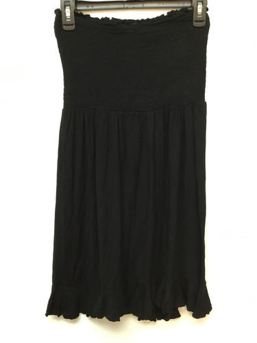 Dotti strapless black dress size small