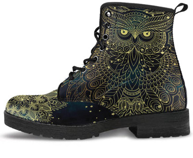 Golden Owl Handcrafted Boots