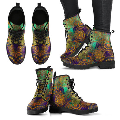 Gold Bohemian Handcrafted Boots