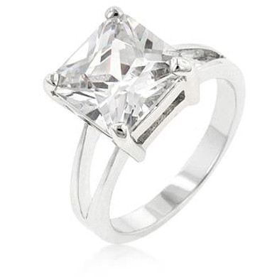 Cubic Zirconia Gypsy Ring