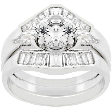 Two-Piece Engagement Ring Set