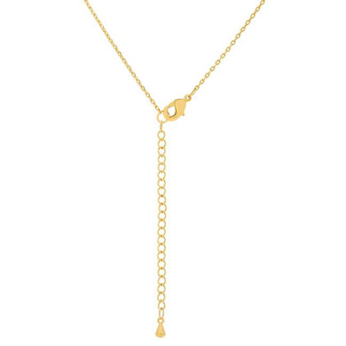 Golden Initial A Pendant