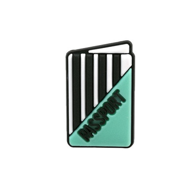 Premium Mini Passport Croc Charm