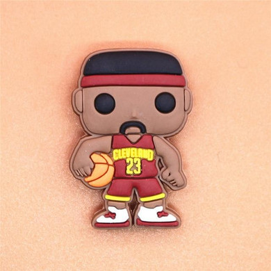 Premium Lebron James Cleveland Cavaliers 23 Sport Croc Charm