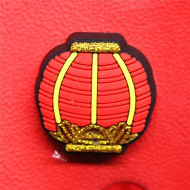 Asian Light Lantern Croc Charm