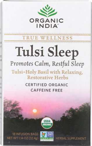 Organic India Tea Tulsi Sleep Wellness Organic, 18 Bg