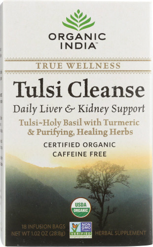 Organic India Tea Tulsi Cleanse Organic, 18 Bg